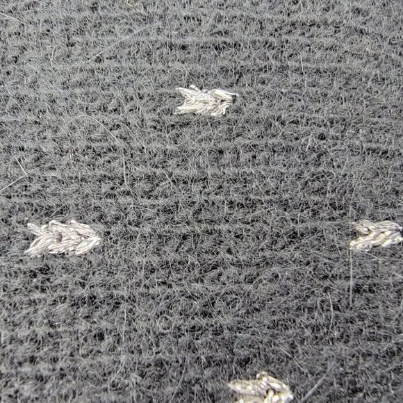 Marisa Christina Women's M Decorative Embellished Bling Lambswool Sweater - Picture 16 of 16